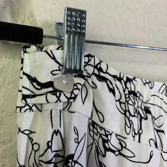 SOFT SURROUNDINGS Skirt Amaranth PM Abstract Modern Artsy Elastic Back Waist - Picture 10 of 14